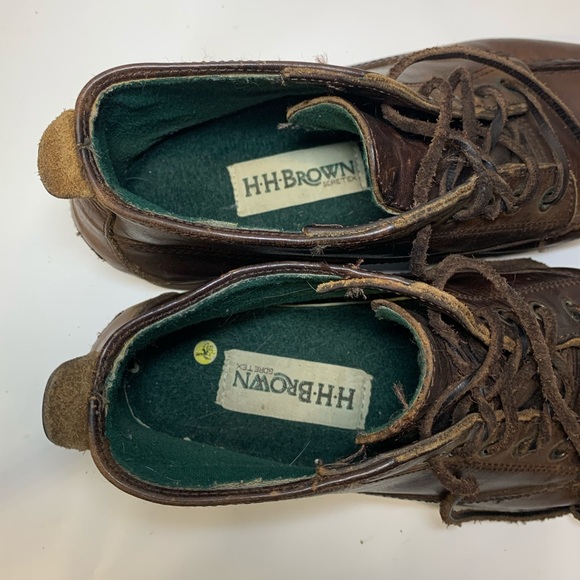 H.H. Brown Shoes H H Brown Goretex Brown Leather Ankle Boots Poshmark